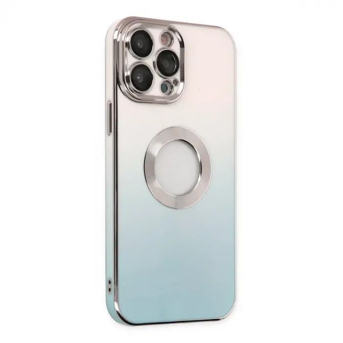 İphone 13 Pro Max Kılıf Best Silikon - Turkuaz