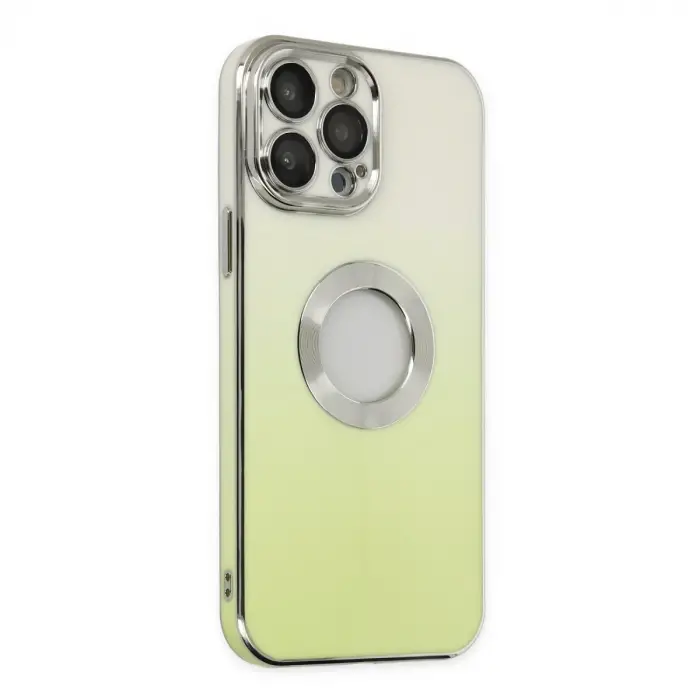 İphone 13 Pro Max Kılıf Best Silikon - Yeşil