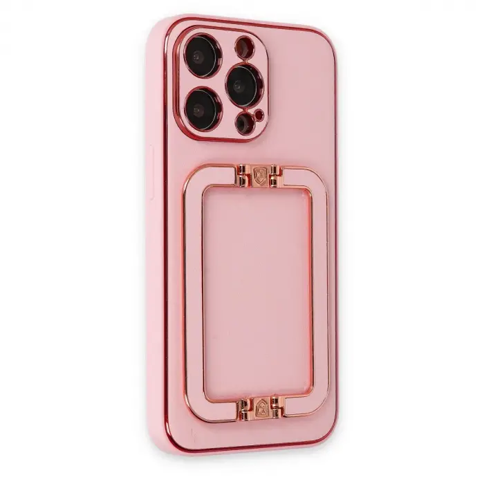 İphone 13 Pro Max Kılıf Coco Elit Kapak - Pembe