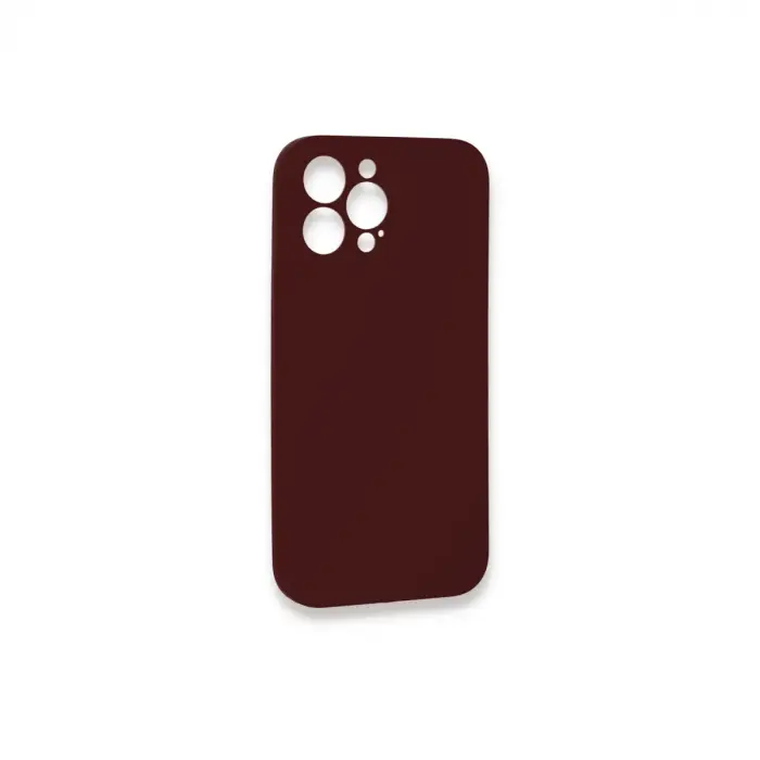 İphone 13 Pro Max Kılıf Lansman Legant Silikon - Bordo
