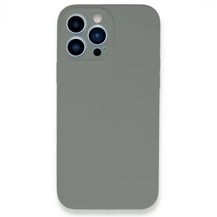 İphone 13 Pro Max Kılıf Lansman Legant Silikon - Gri