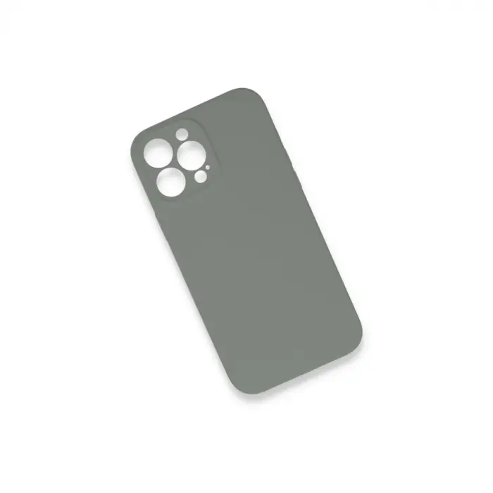 İphone 13 Pro Max Kılıf Lansman Legant Silikon - Gri