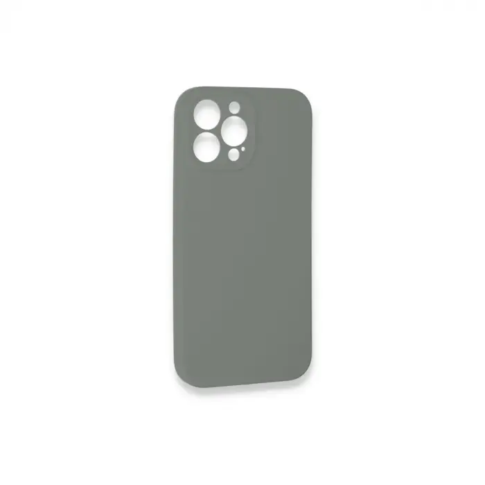 İphone 13 Pro Max Kılıf Lansman Legant Silikon - Gri