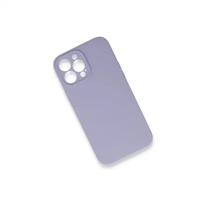 İphone 13 Pro Max Kılıf Lansman Legant Silikon - Lila