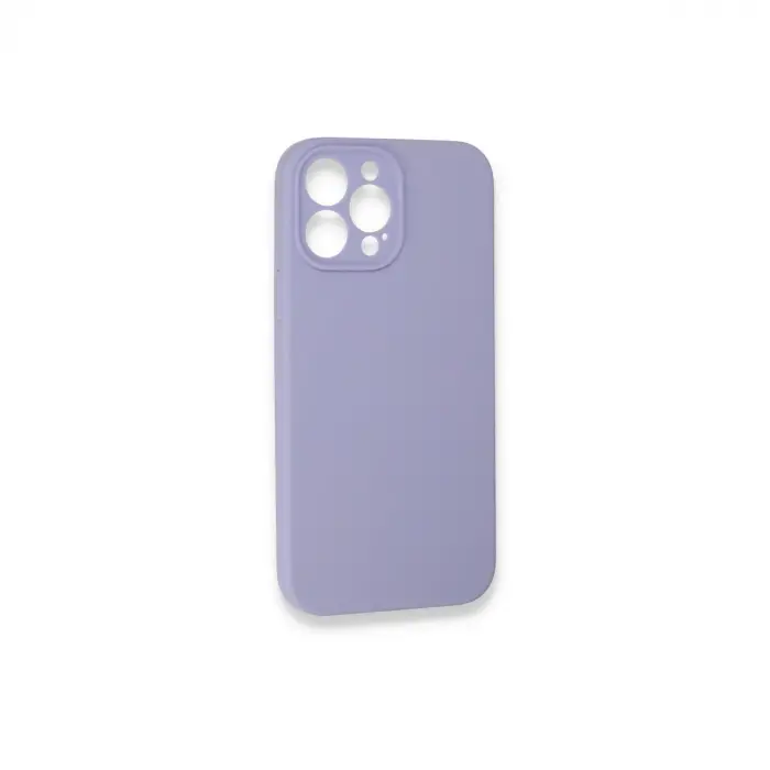 İphone 13 Pro Max Kılıf Lansman Legant Silikon - Lila