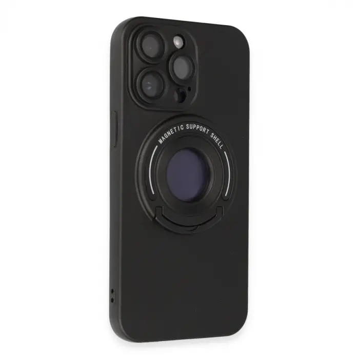 İphone 13 Pro Max Kılıf Lukka Magneticsafe Kapak - Siyah