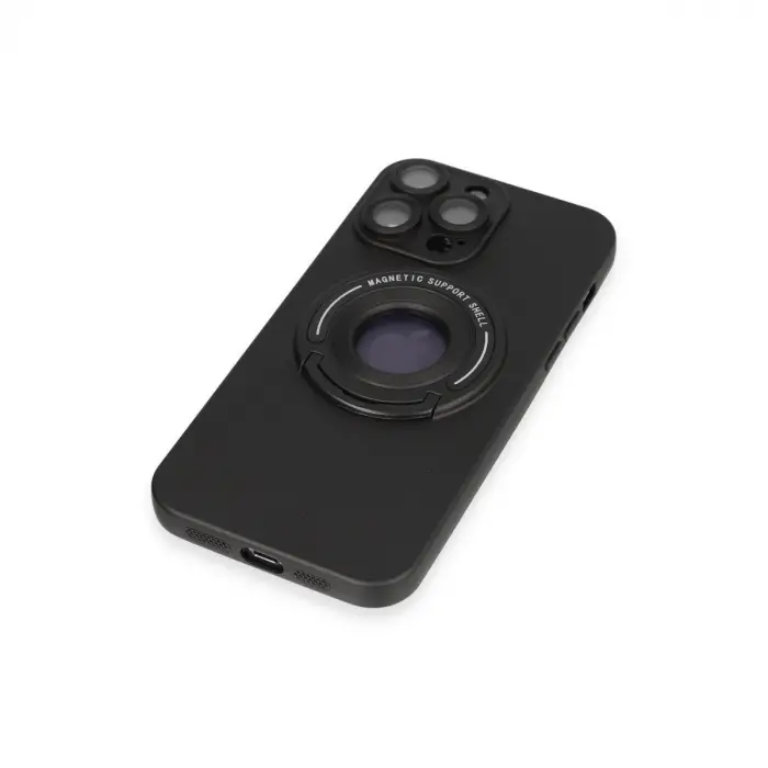 İphone 13 Pro Max Kılıf Lukka Magneticsafe Kapak - Siyah