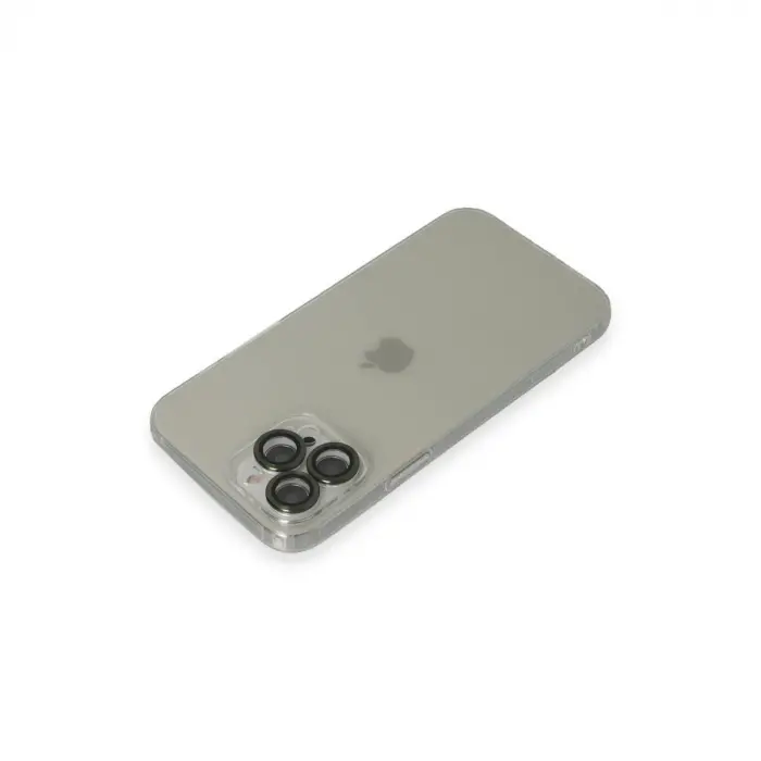 İphone 13 Pro Max Kılıf Luko Lens Silikon - Yeşil