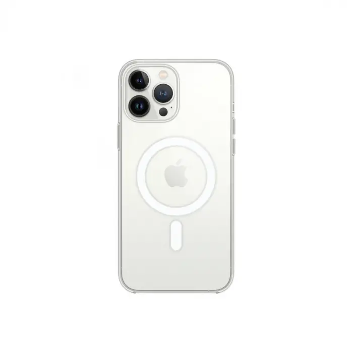 İphone 13 Pro Max Kılıf Magneticsafe Şeffaf Silikon - Şeffaf