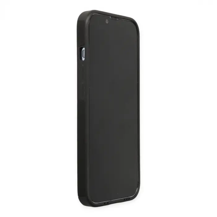 İphone 13 Pro Max Kılıf Mega Standlı Silikon - Siyah
