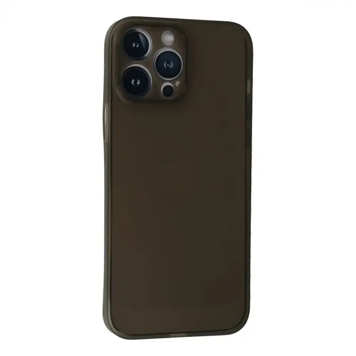 İphone 13 Pro Max Kılıf Pp Ultra İnce Kapak - Gri