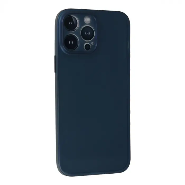 İphone 13 Pro Max Kılıf Pp Ultra İnce Kapak - Mavi