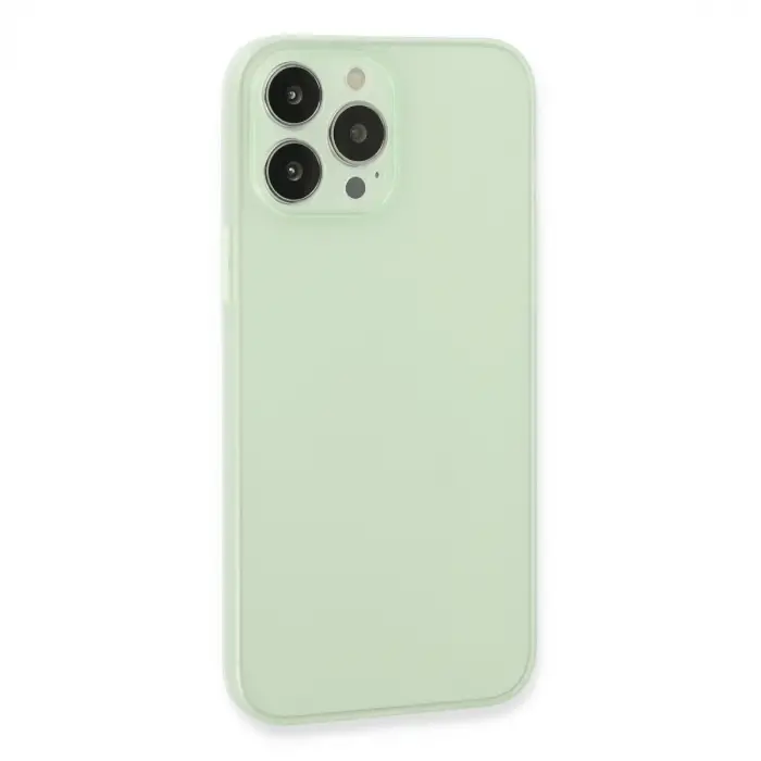 İphone 13 Pro Max Kılıf Puma Silikon - Açık Yeşil