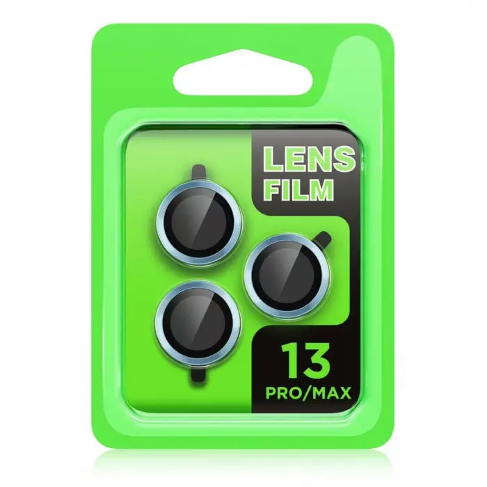 İphone 13 Pro Max Raze Metal Kamera Lens - Gri