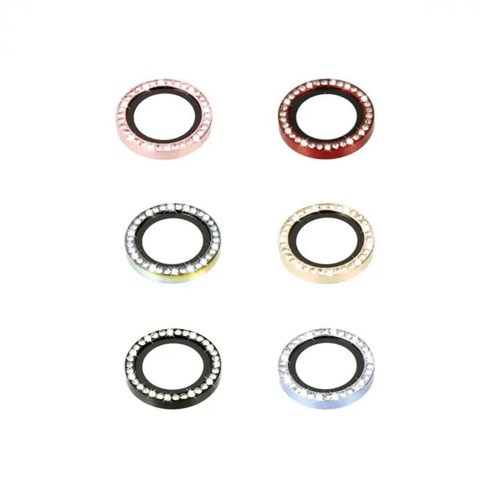 İphone 14 Diamond Kamera Lens - Yeşil