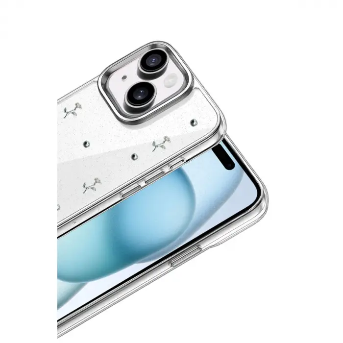 İphone 14 Fiyonk Desenli Kapak - Desen 4