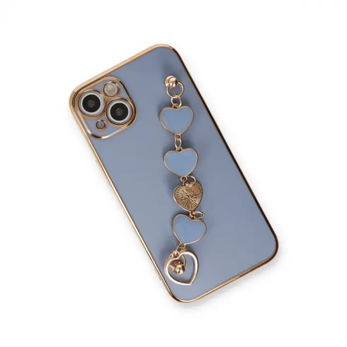 İphone 14 Kılıf Esila Silikon - Gri