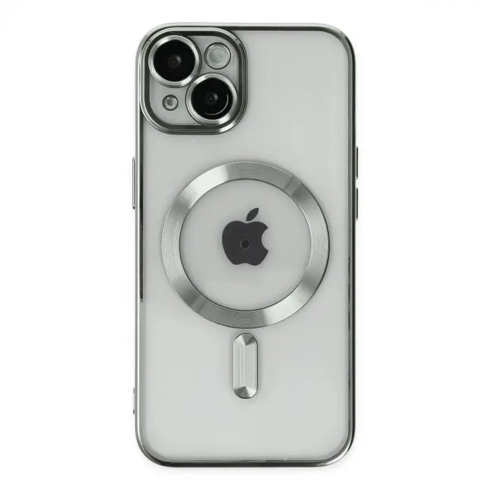 İphone 14 Kılıf Kross Magneticsafe Kapak - Gümüş