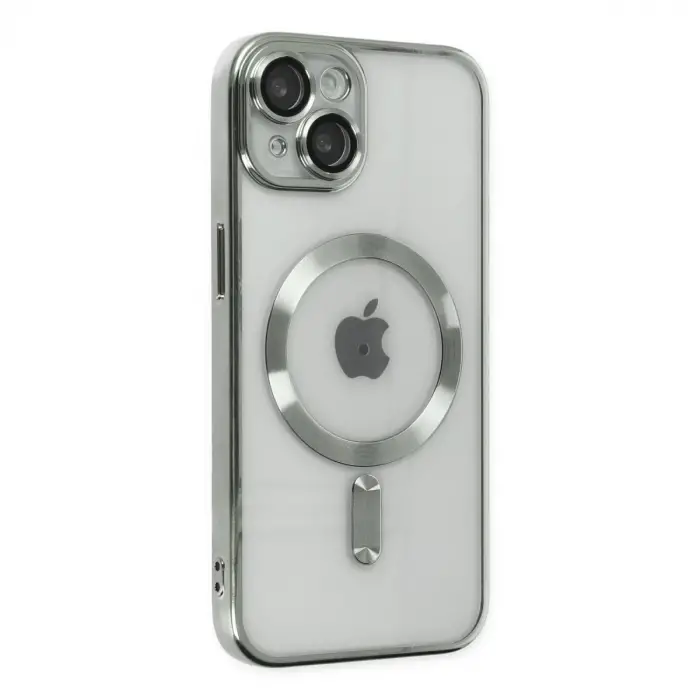 İphone 14 Kılıf Kross Magneticsafe Kapak - Gümüş