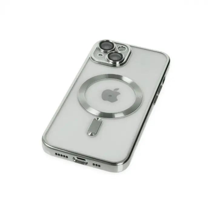İphone 14 Kılıf Kross Magneticsafe Kapak - Gümüş