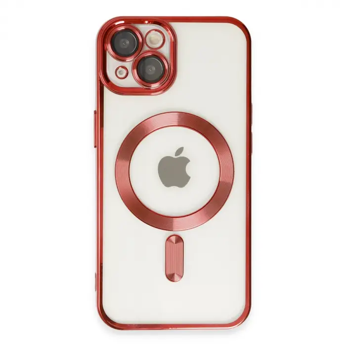 İphone 14 Kılıf Kross Magneticsafe Kapak - Kırmızı