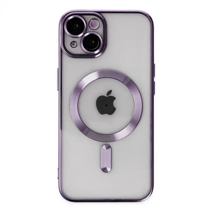 İphone 14 Kılıf Kross Magneticsafe Kapak - Mor
