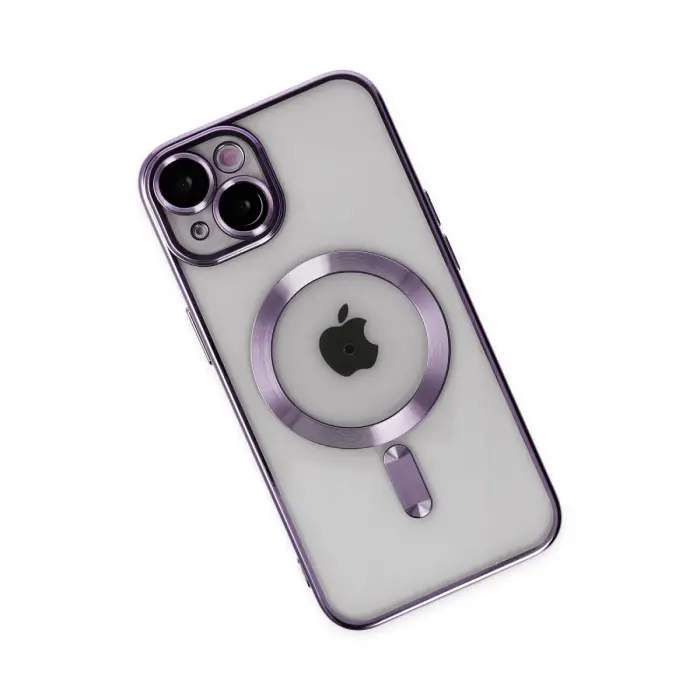 İphone 14 Kılıf Kross Magneticsafe Kapak - Mor