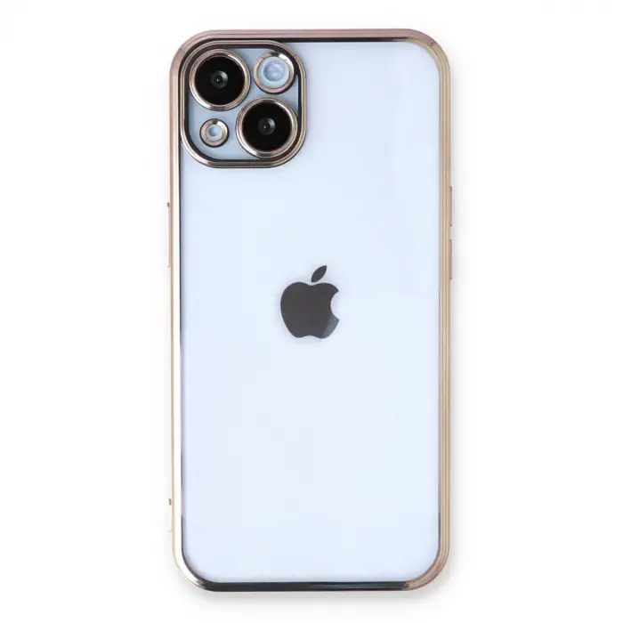İphone 14 Kılıf Razer Lensli Silikon - Gold