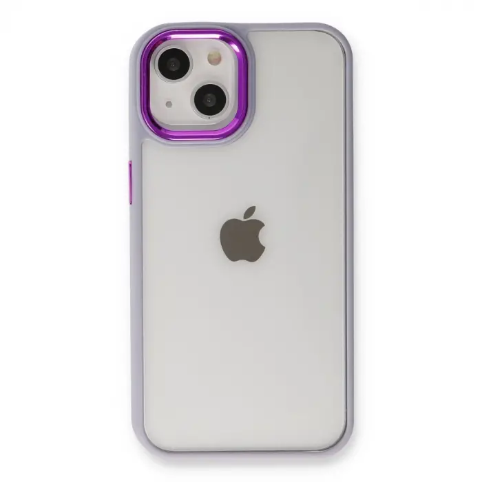 İphone 14 Plus Kılıf Dora Kapak - Lila