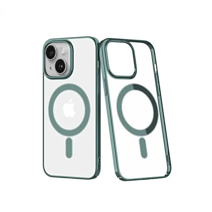 İphone 14 Plus Kılıf Element Magneticsafe Sert Kapak - Köknar Yeşili