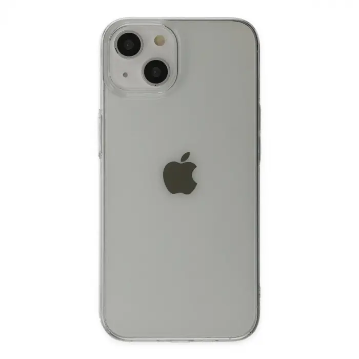 İphone 14 Plus Kılıf Pc Sert Şeffaf Kapak - Şeffaf