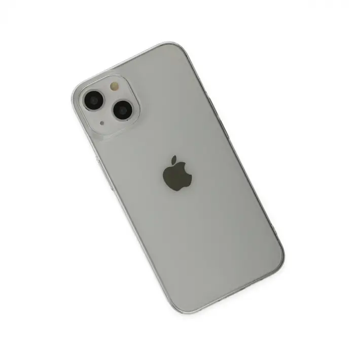 İphone 14 Plus Kılıf Pc Sert Şeffaf Kapak - Şeffaf