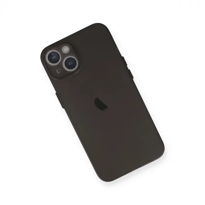 İphone 14 Plus Kılıf Pp Ultra İnce Kapak - Gri