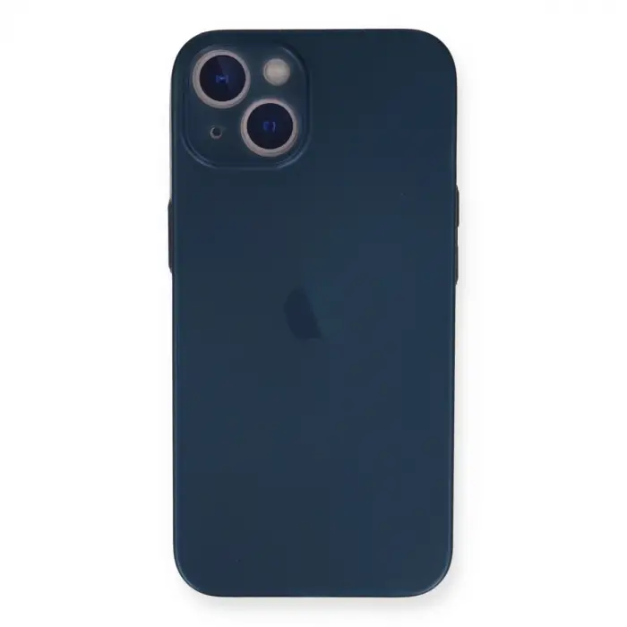 İphone 14 Plus Kılıf Pp Ultra İnce Kapak - Mavi