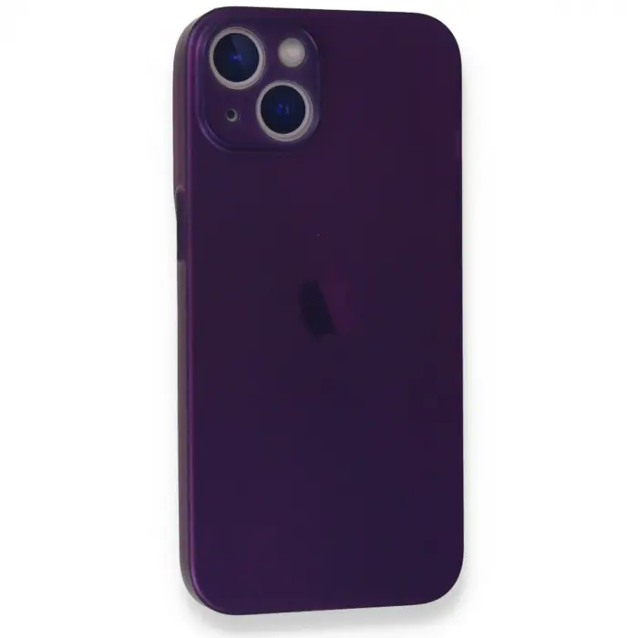 İphone 14 Plus Kılıf Pp Ultra İnce Kapak - Mor
