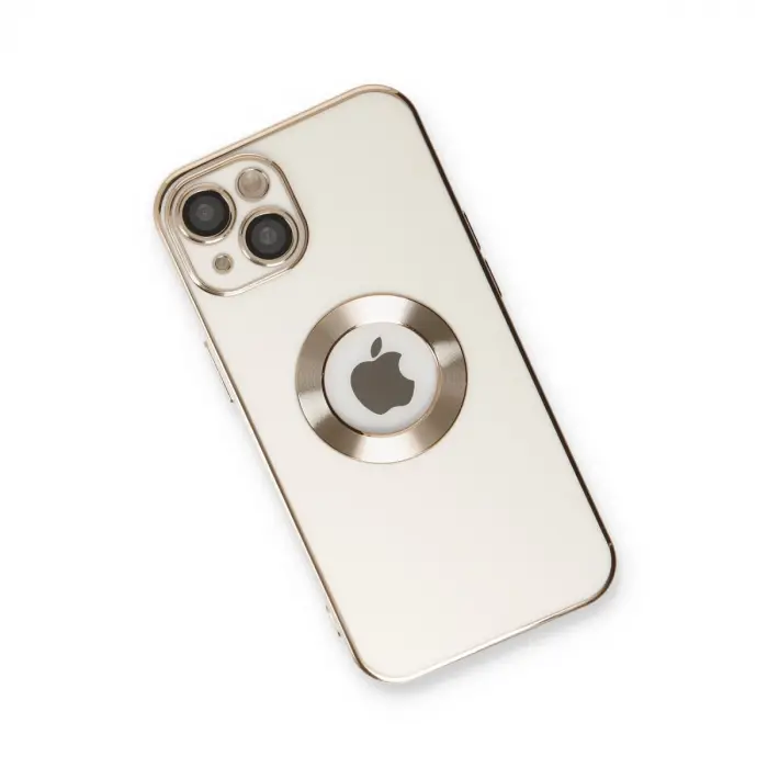 İphone 14 Plus Kılıf Store Silikon - Beyaz