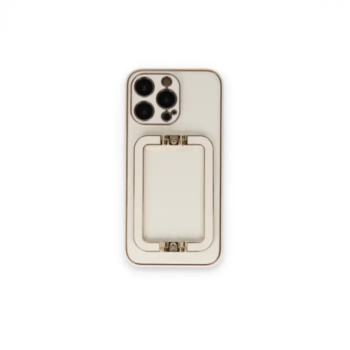 İphone 14 Pro Kılıf Coco Elit Kapak - Beyaz