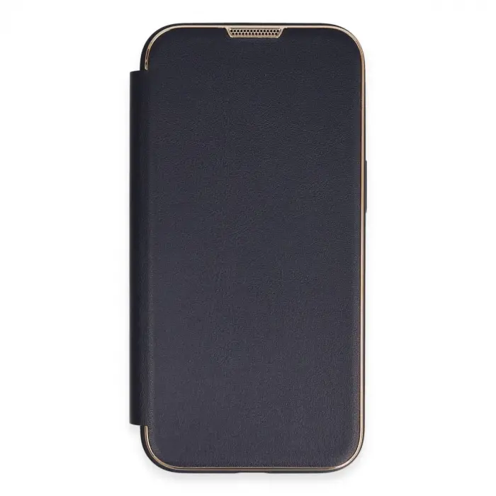 İphone 14 Pro Kılıf Dolpin Kapaklı - Lacivert