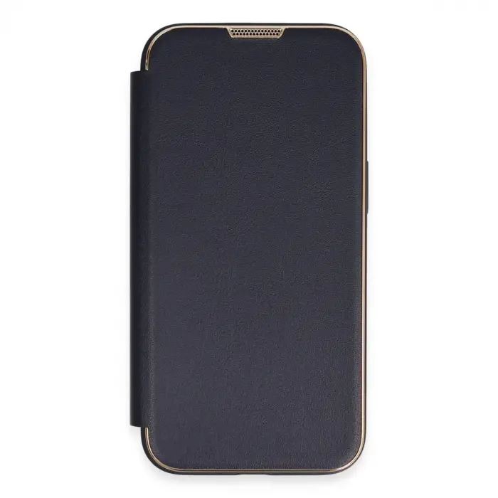 İphone 14 Pro Kılıf Dolpin Kapaklı - Lacivert