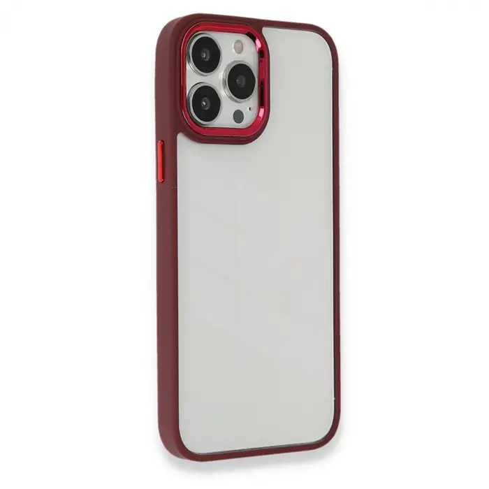 İphone 14 Pro Kılıf Dora Kapak - Kırmızı