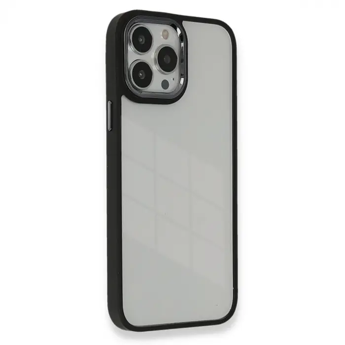 İphone 14 Pro Kılıf Dora Kapak - Siyah