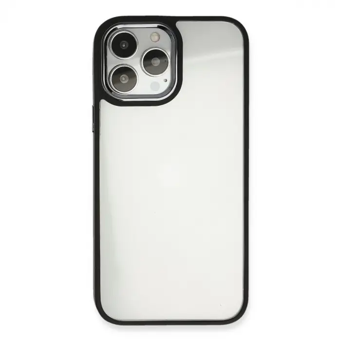 İphone 14 Pro Kılıf Dora Kapak - Siyah