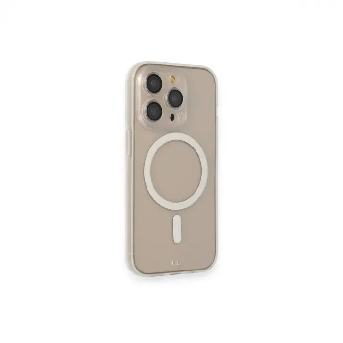 İphone 14 Pro Kılıf Grand Magneticsafe Kapak - Şeffaf