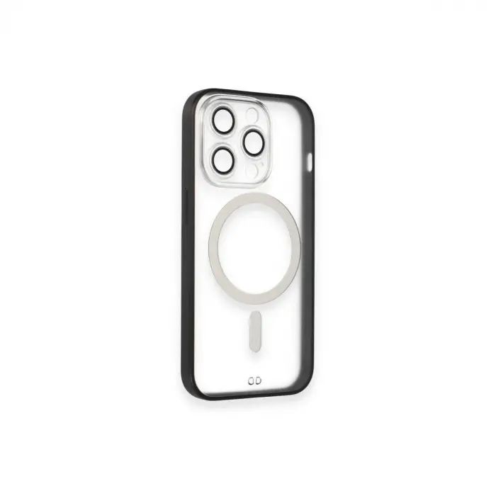 İphone 14 Pro Kılıf Grand Magneticsafe Kapak - Siyah