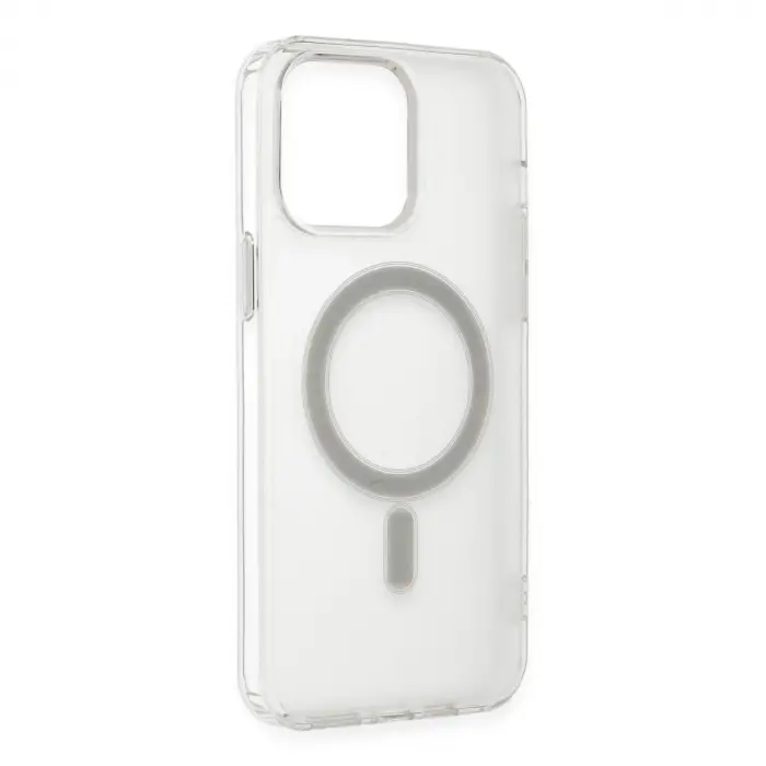İphone 14 Pro Kılıf Matte Şeffaf Magneticsafe - Şeffaf