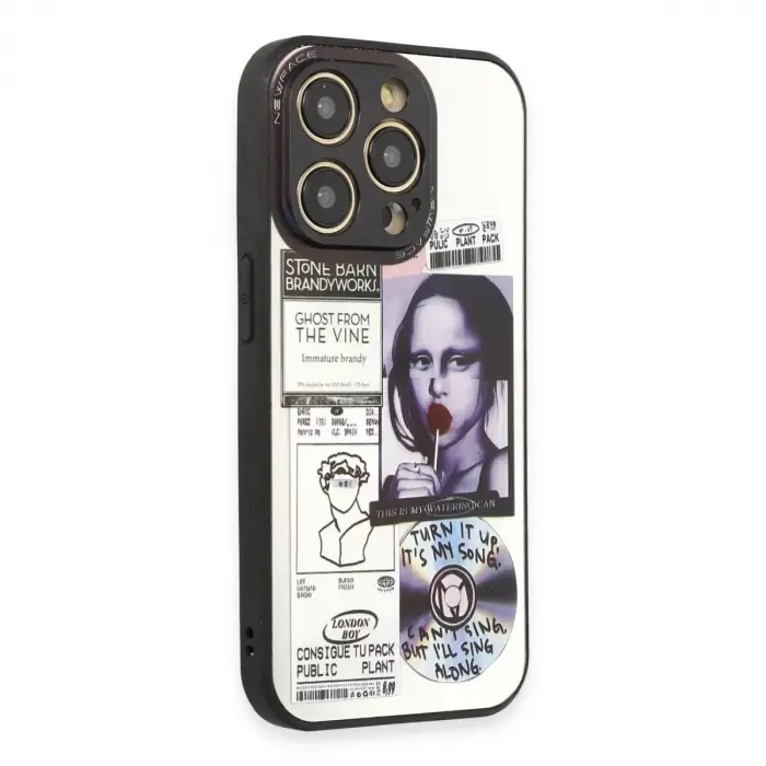 İphone 14 Pro Kılıf Mirror Desenli Kapak - Mirror - 2