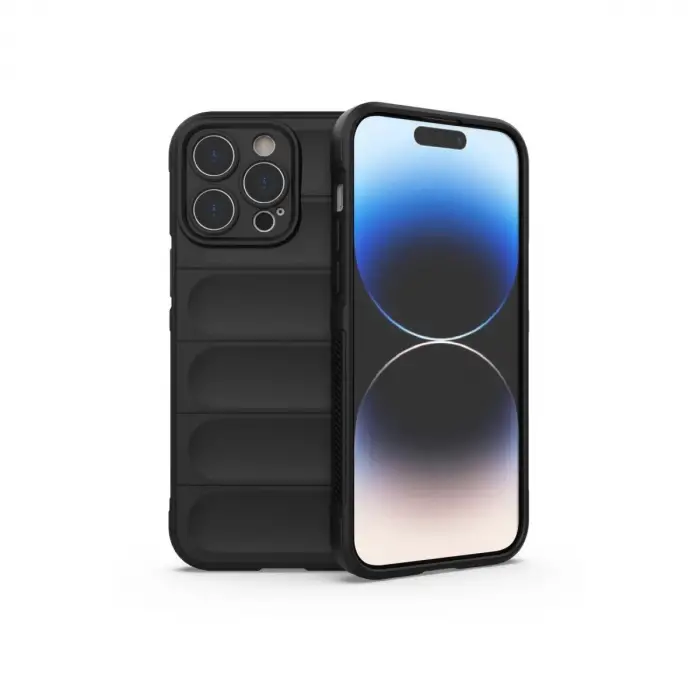 İphone 14 Pro Kılıf Optimum Silikon - Siyah