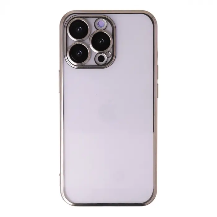 İphone 14 Pro Kılıf Razer Lensli Silikon - Gold