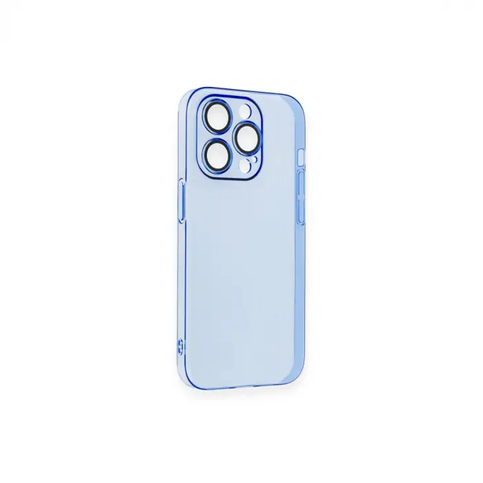 İphone 14 Pro Max Kılıf Armada Lensli Kapak - Sierra Blue