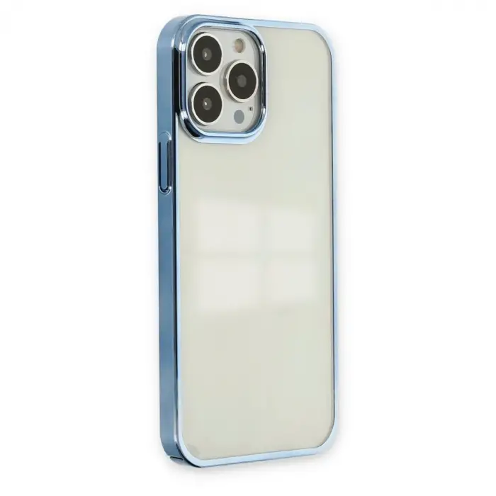 İphone 14 Pro Max Kılıf Element Silikon - Sky Blue